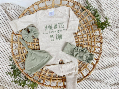 Baby Romper | Made In The Image Of God - Tiny Tots Boutique