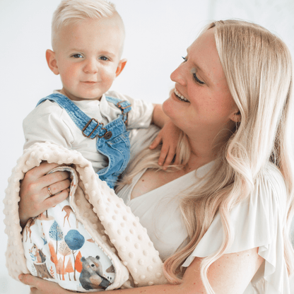 Baby & Toddler Minky Blanket - Enchanted Forest - Tiny Tots Boutique