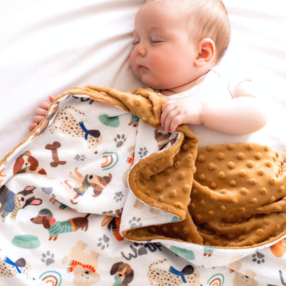 Baby & Toddler Minky Blanket - Snuggle Buddies - Tiny Tots Boutique