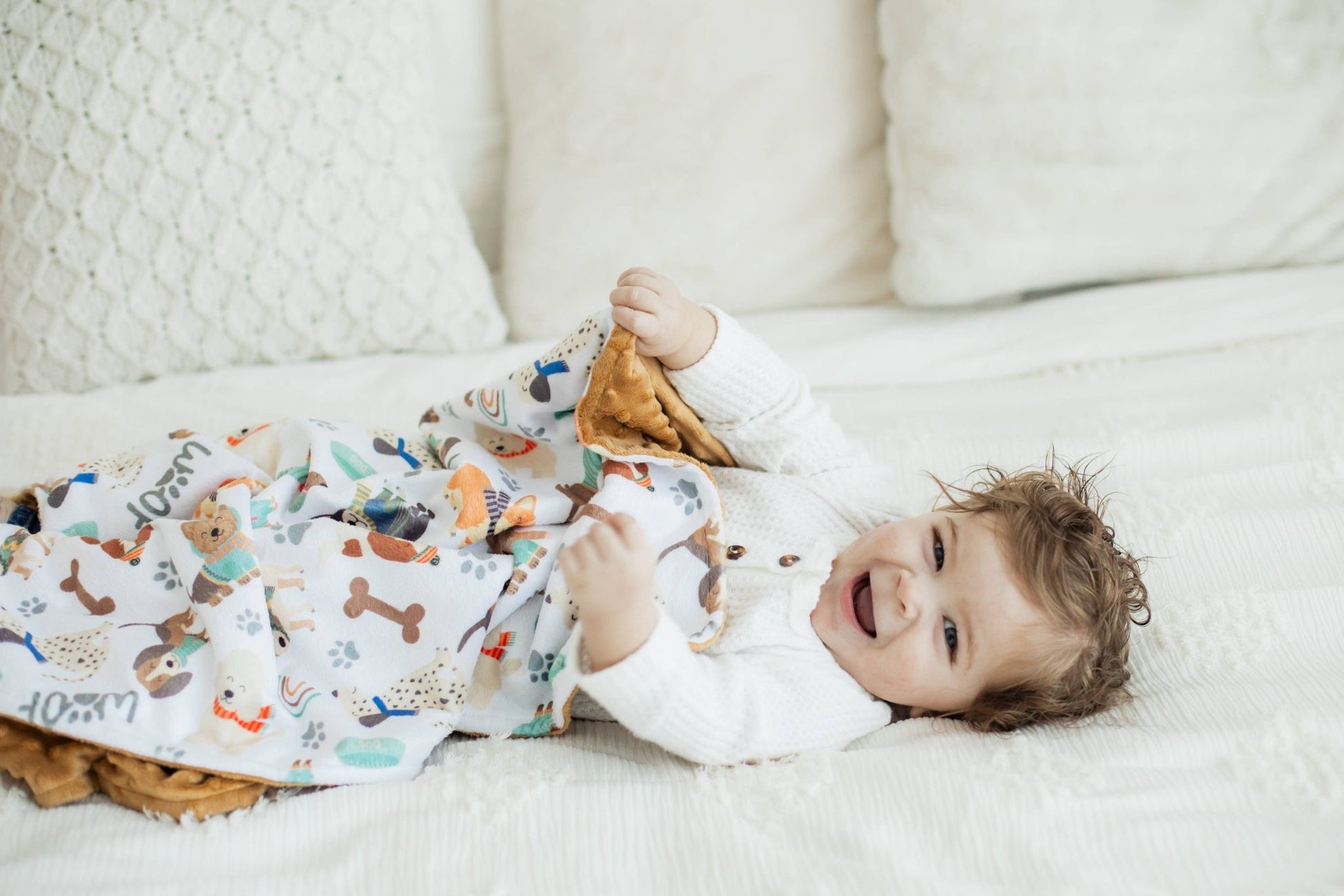 Baby & Toddler Minky Blanket - Snuggle Buddies - Tiny Tots Boutique