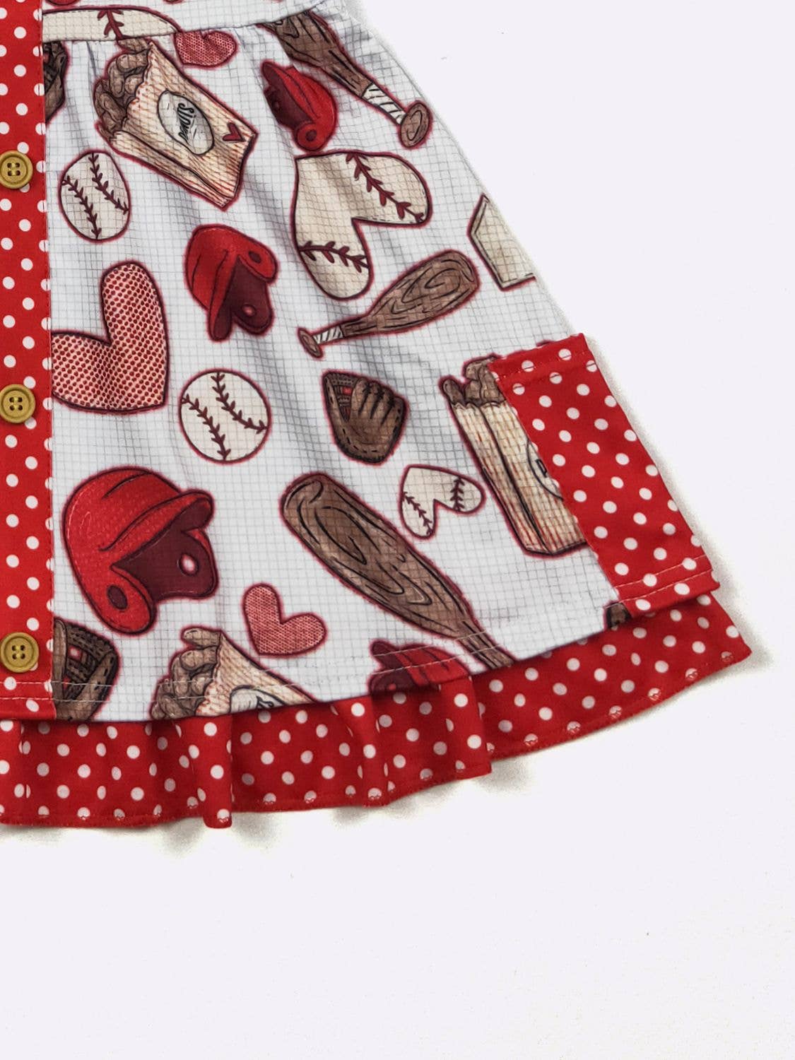 Ball & Peanuts Girls Dress - Tiny Tots Boutique