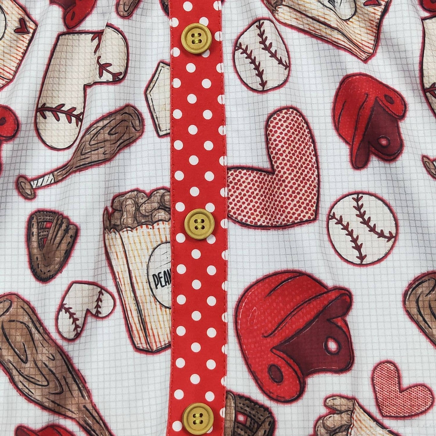 Ball & Peanuts Girls Dress - Tiny Tots Boutique