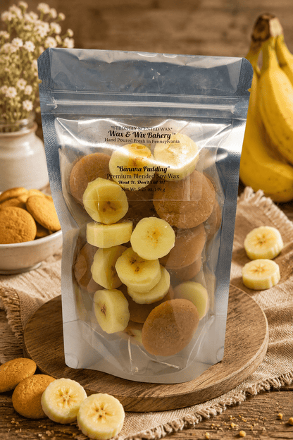 Banana Pudding Wax Melts/Bananas & Vanilla Wafers Wax Melts - Tiny Tots Boutique