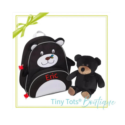 Bear Backpack and Plush - Tiny Tots Boutique