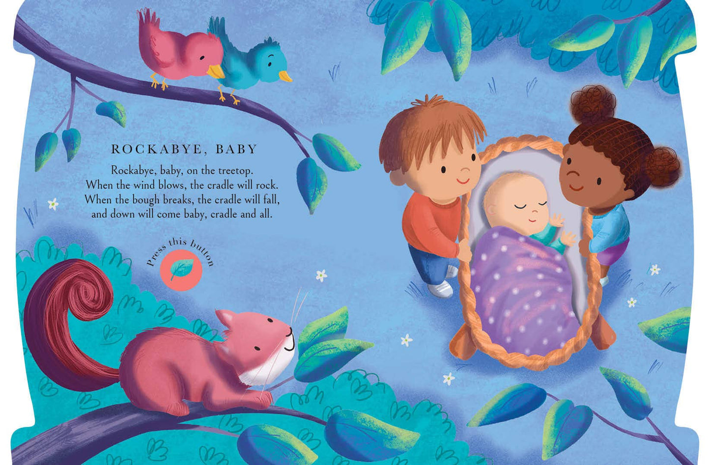 Bedtime Lullabies (6 - Button Sound Book) - Tiny Tots Boutique