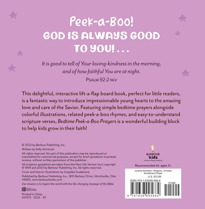 Bedtime Peek - a - Boo Prayers - Tiny Tots Boutique