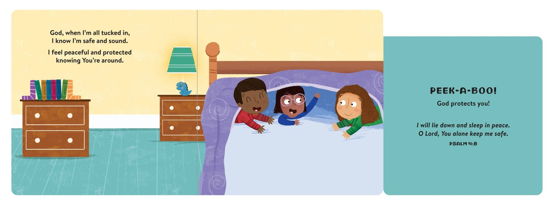 Bedtime Peek - a - Boo Prayers - Tiny Tots Boutique