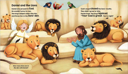 Bible Stories for Little Hands by Editors of Studio Fun International - Tiny Tots Boutique