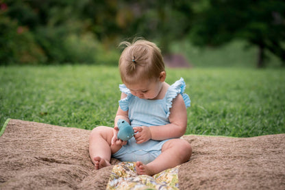 Bird Natural Rubber Teether, Rattle & Bath Toy - Tiny Tots Boutique