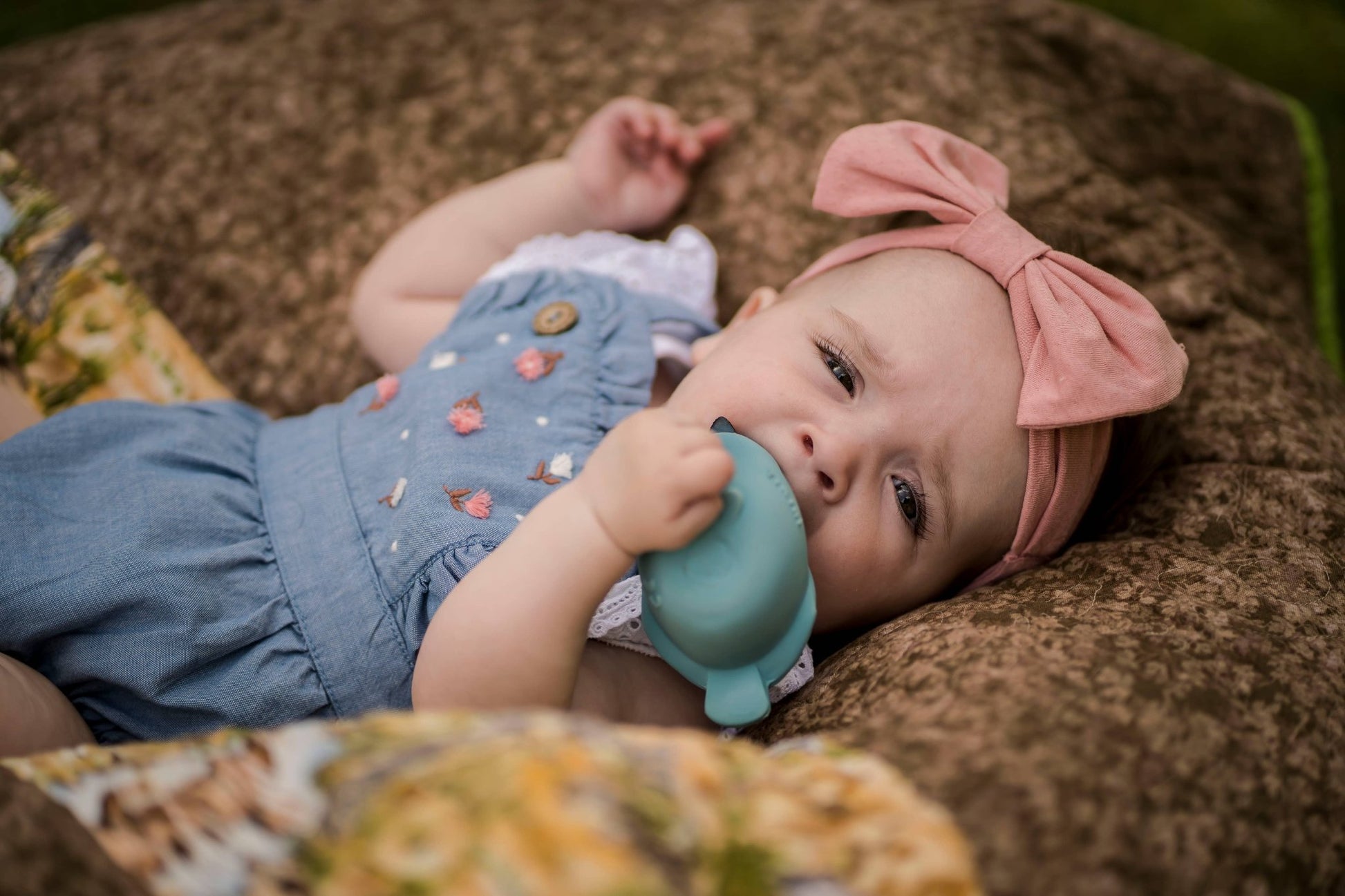 Bird Natural Rubber Teether, Rattle & Bath Toy - Tiny Tots Boutique