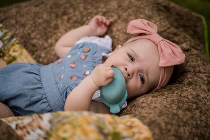 Bird Natural Rubber Teether, Rattle & Bath Toy - Tiny Tots Boutique