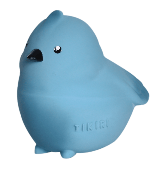 Bird Natural Rubber Teether, Rattle & Bath Toy - Tiny Tots Boutique