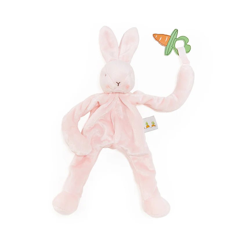 Blossom Bunny Silly Buddy Pacifier Holder - Tiny Tots Boutique