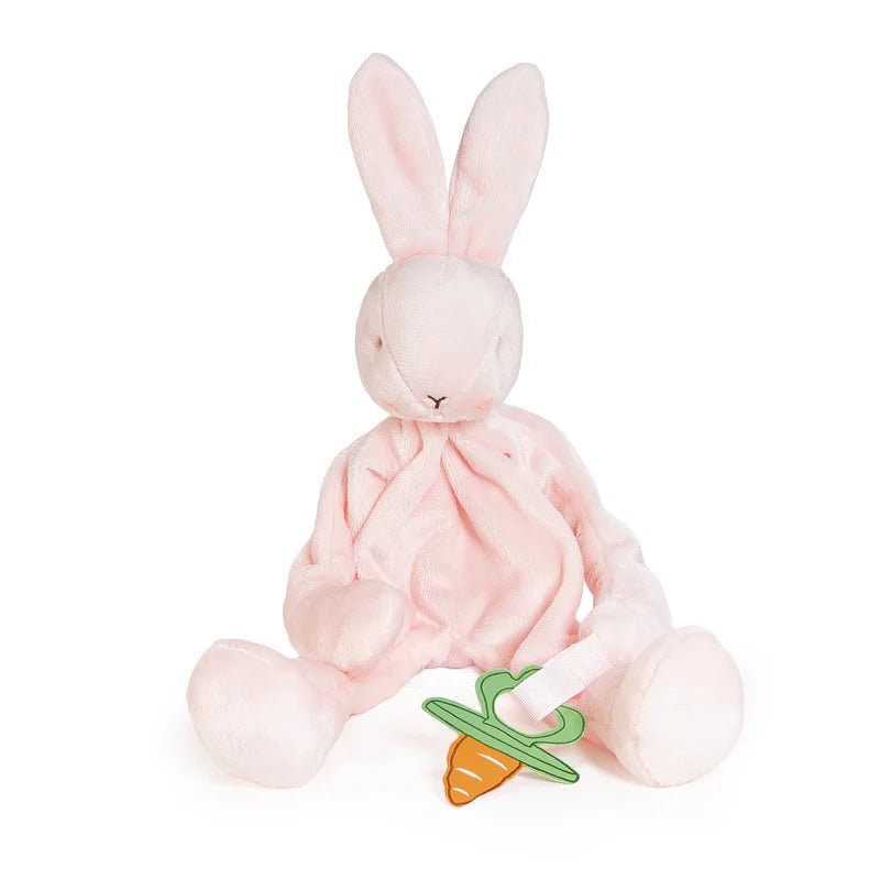 Blossom Bunny Silly Buddy Pacifier Holder - Tiny Tots Boutique