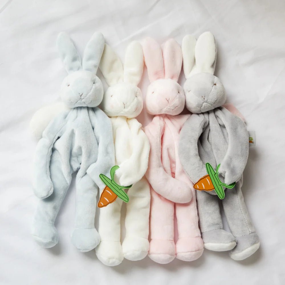 Blossom Bunny Silly Buddy Pacifier Holder - Tiny Tots Boutique
