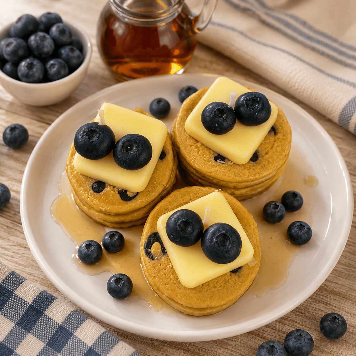 Blueberry Maple Pancakes Wax Melts. Bakery Wax Melt. Soy Wax - Tiny Tots Boutique
