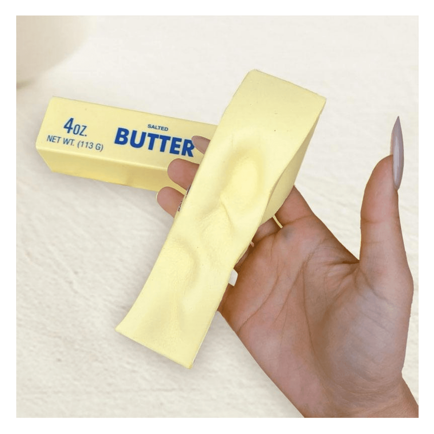 Butter Squishy – Viral “Looks Like Butter” Stress Relief Toy - Tiny Tots Boutique