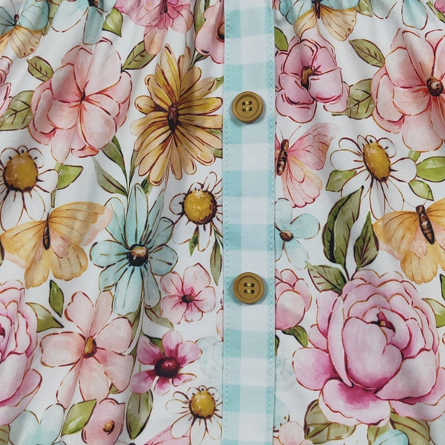Butterfly Garden Girls Dress - Tiny Tots Boutique