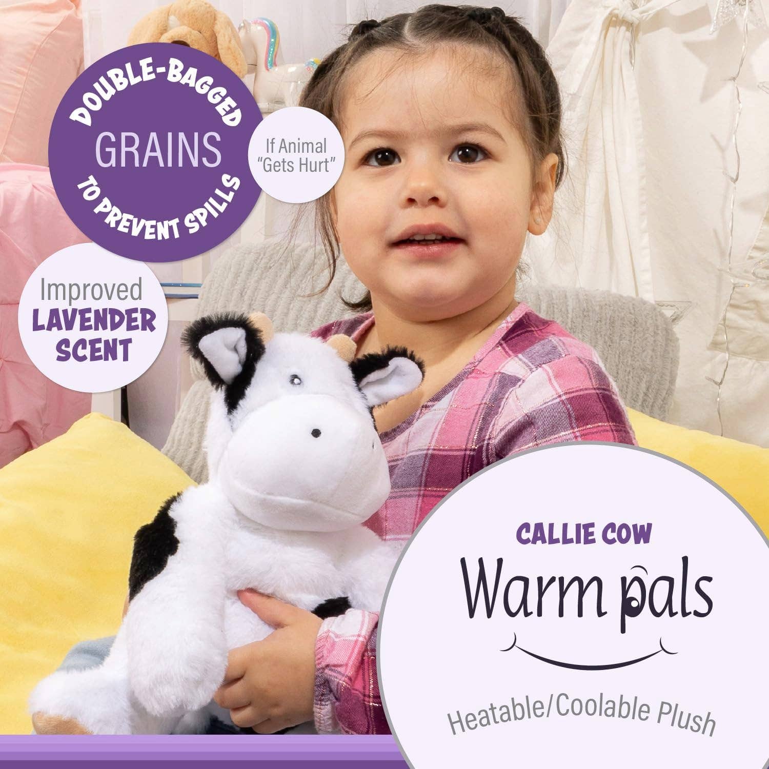 Callie Cow Warm Pal - Tiny Tots Boutique