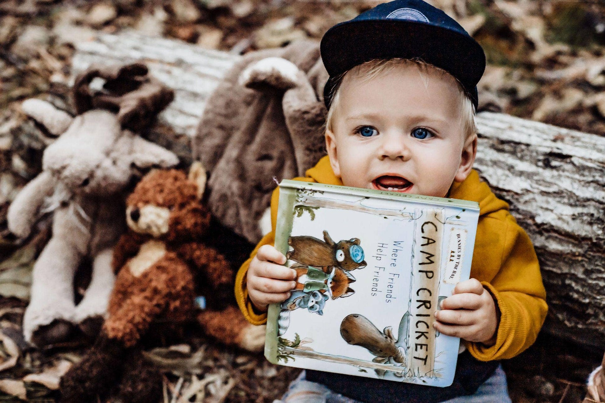 Camp Cricket Board Book - Tiny Tots Boutique