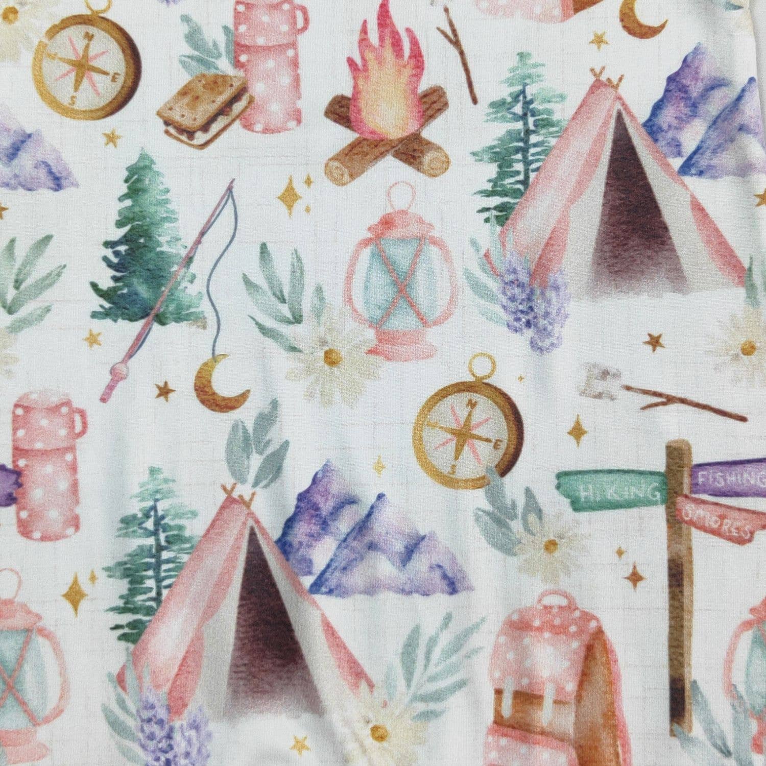 Camping Girls Dress - Tiny Tots Boutique