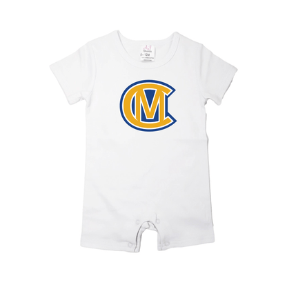 Canon Mac Boys Short Sleeve Romper - Tiny Tots Boutique