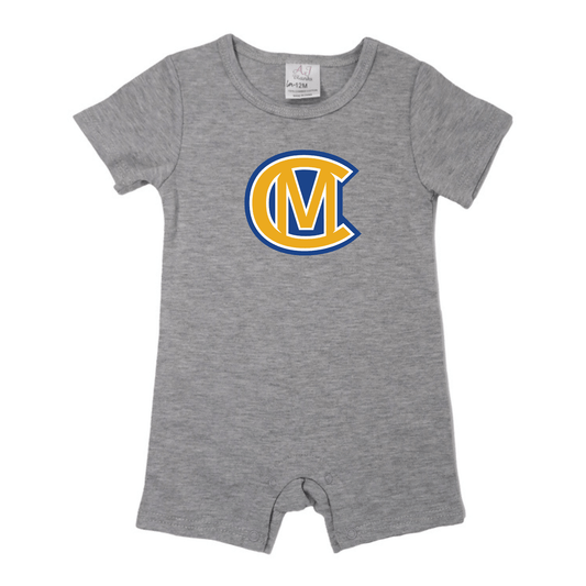 Canon Mac Boys Short Sleeve Romper - Tiny Tots Boutique