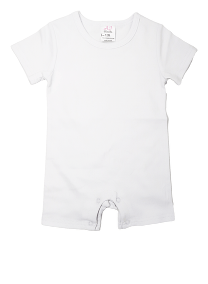 Canon Mac Boys Short Sleeve Romper - Tiny Tots Boutique