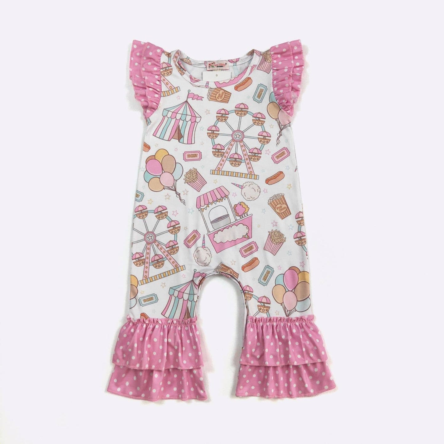 Carnival Baby Romper - Tiny Tots Boutique