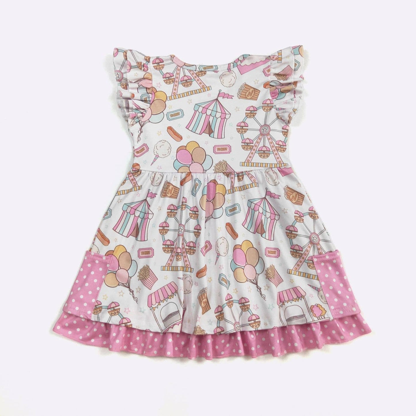 Carnival Girls Dress - Tiny Tots Boutique