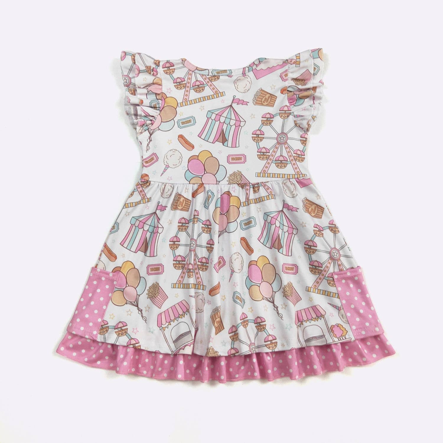 Carnival Girls Dress - Tiny Tots Boutique
