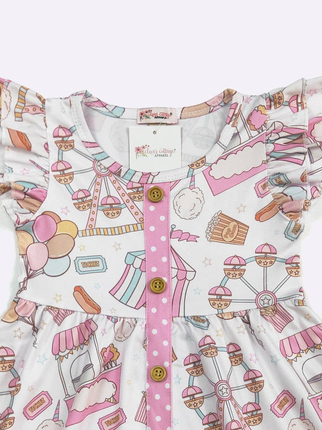 Carnival Girls Dress - Tiny Tots Boutique