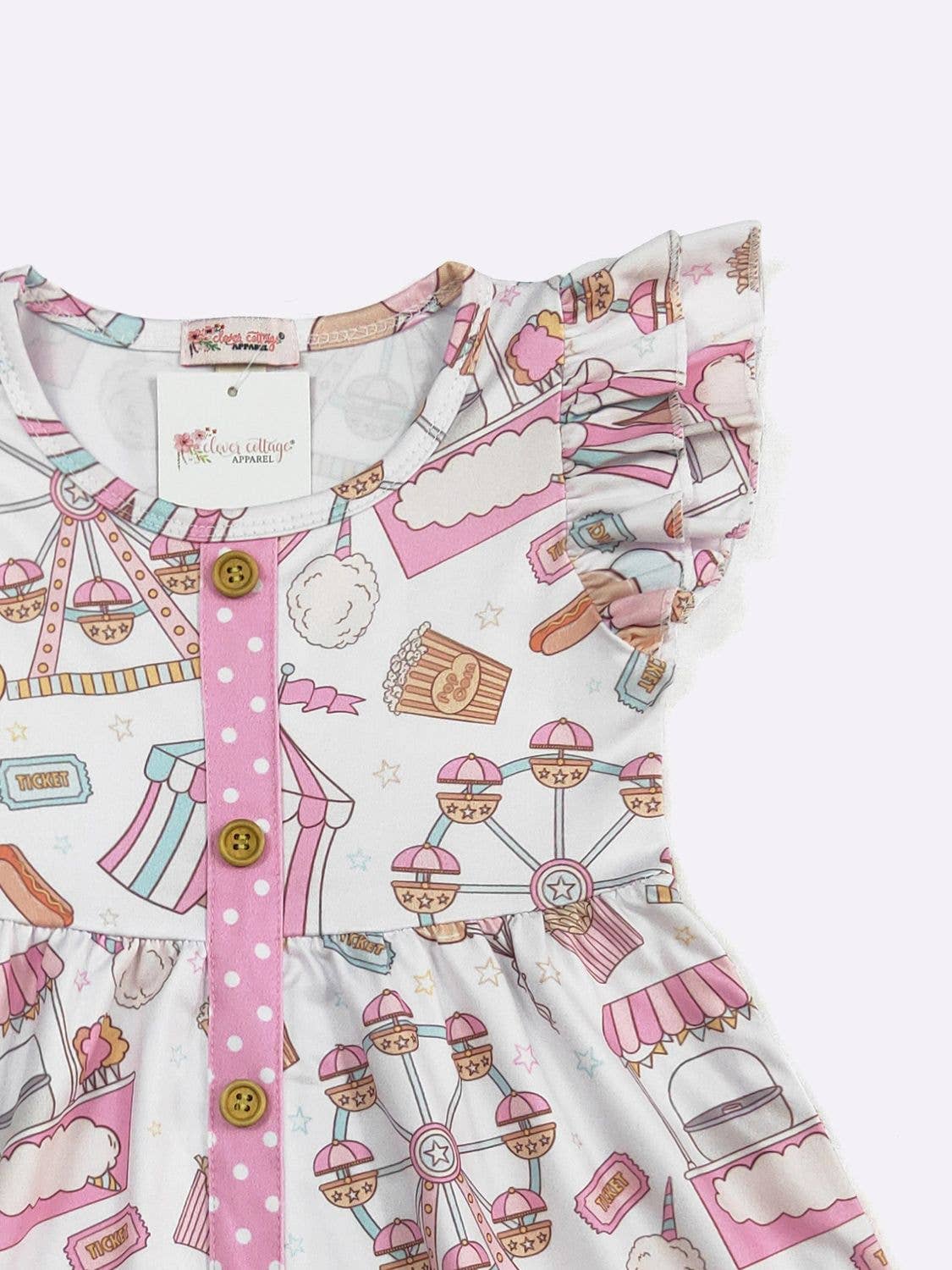 Carnival Girls Dress - Tiny Tots Boutique