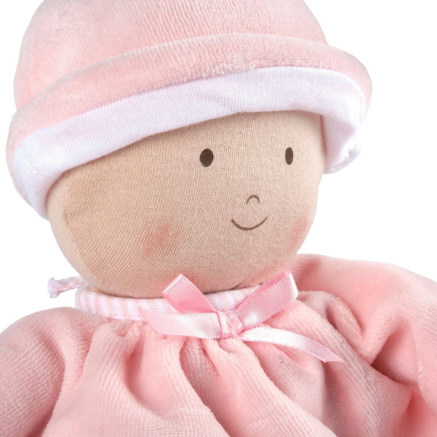 Cherub Baby Girl with Pink Dress - Tiny Tots Boutique