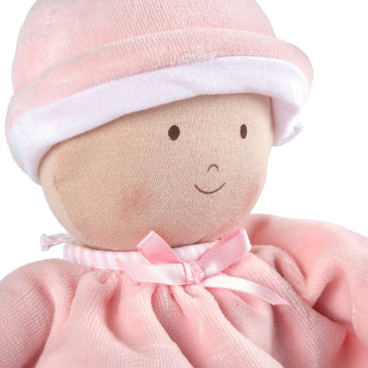 Cherub Baby Girl with Pink Dress - Tiny Tots Boutique