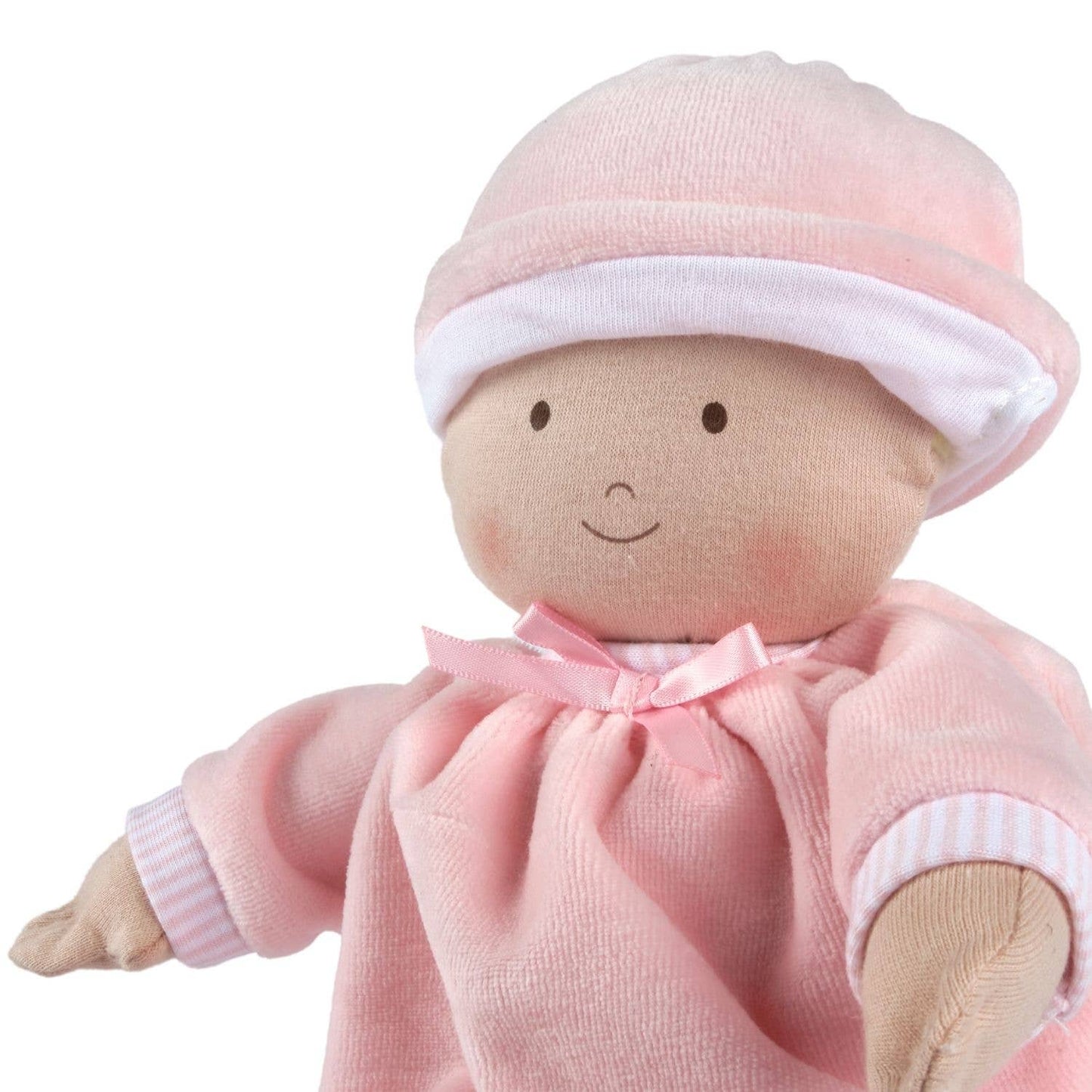 Cherub Baby Girl with Pink Dress - Tiny Tots Boutique