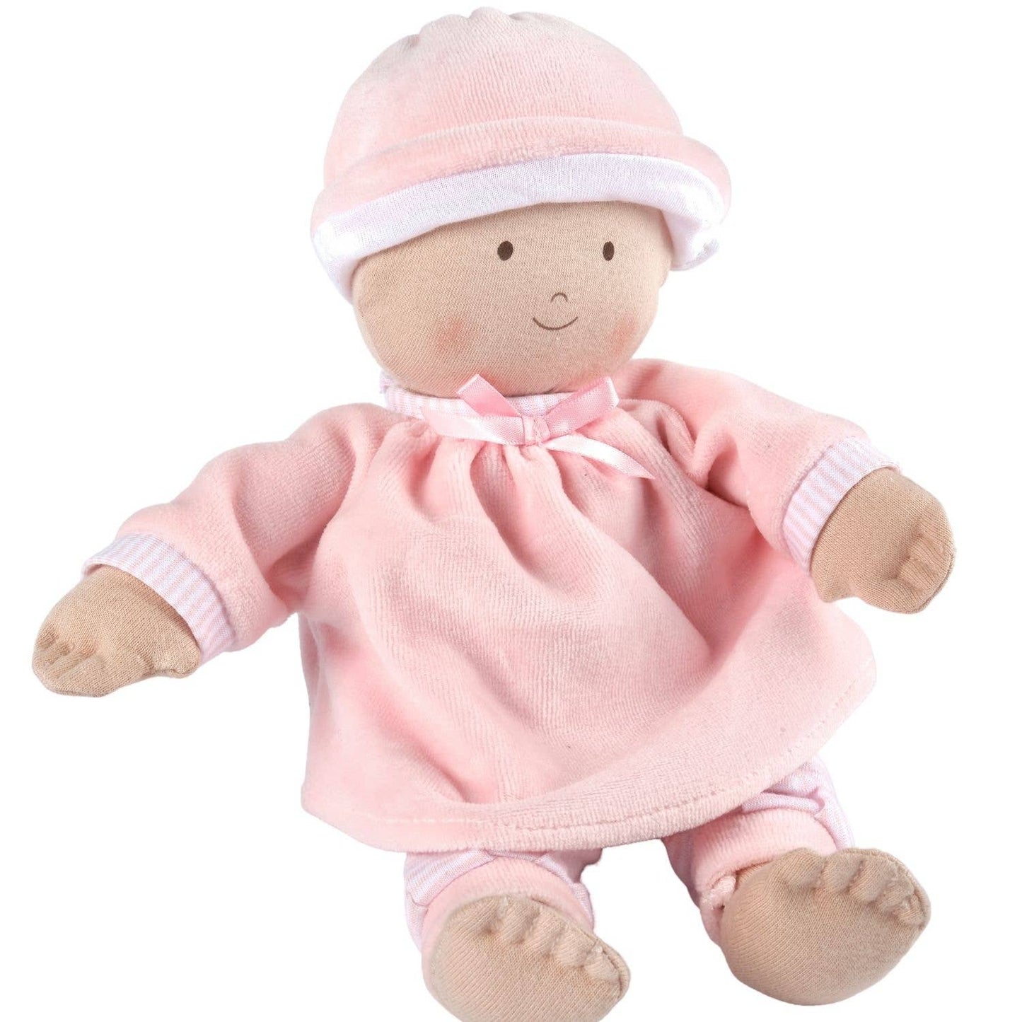 Cherub Baby Girl with Pink Dress - Tiny Tots Boutique