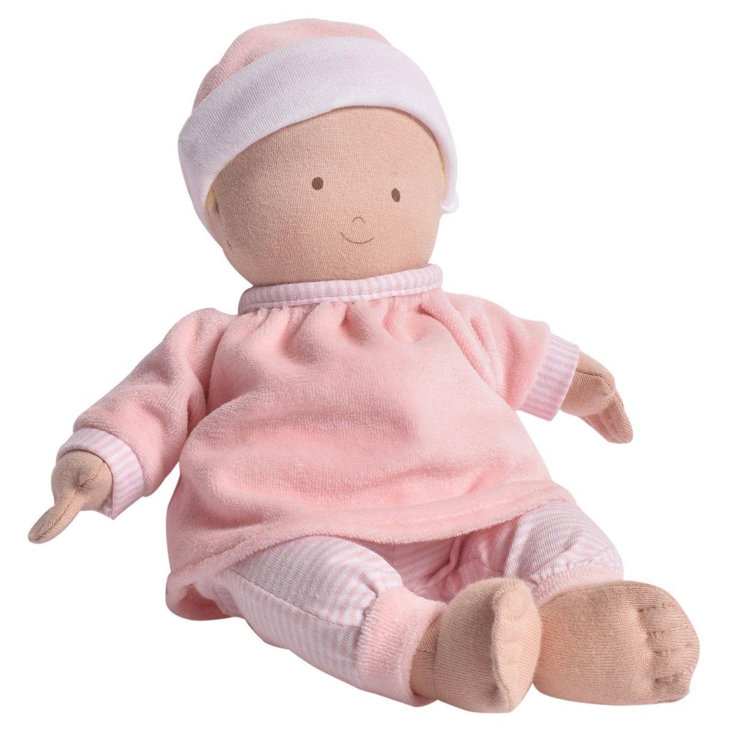 Cherub Baby Girl with Pink Dress - Tiny Tots Boutique