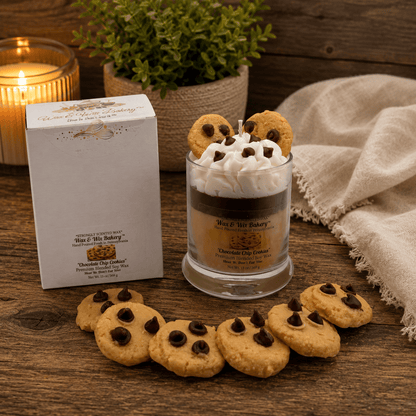 Chocolate Chip Cookie Candle. 13 oz. Large Dessert Candle - Tiny Tots Boutique