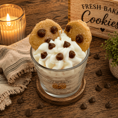 Chocolate Chip Cookie Candle. 13 oz. Large Dessert Candle - Tiny Tots Boutique
