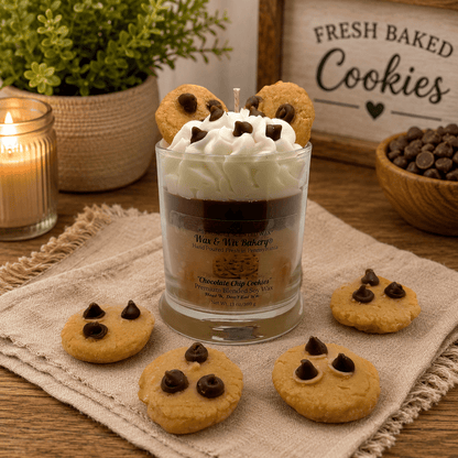 Chocolate Chip Cookie Candle. 13 oz. Large Dessert Candle - Tiny Tots Boutique