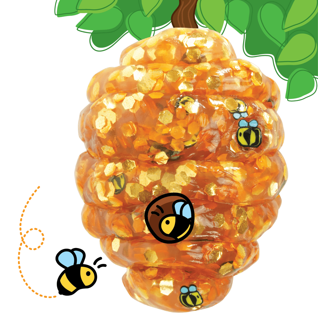 Crazy Aaron’s Honey Hive - Full Size 4" Thinking Putty Tin - Tiny Tots Boutique