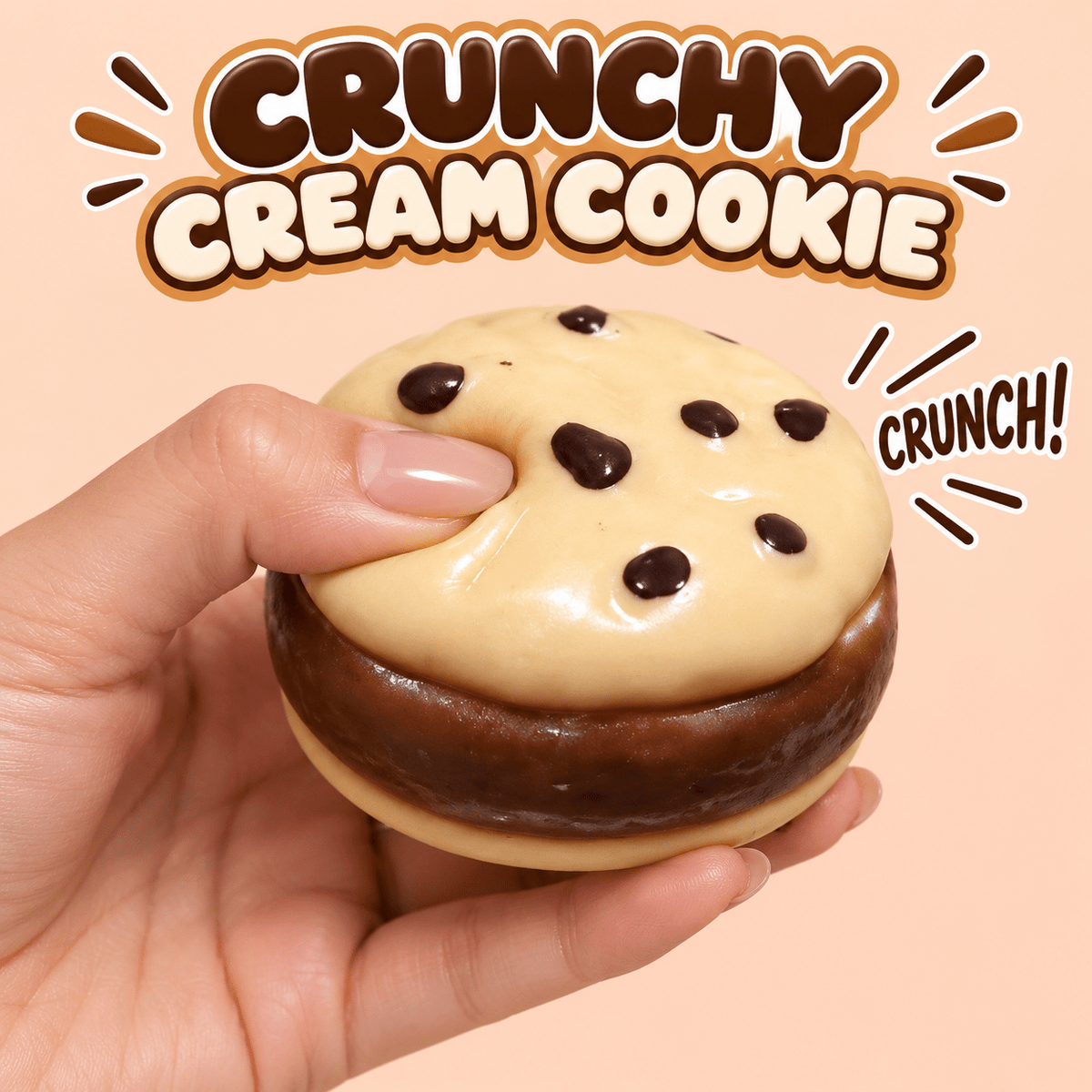 Crunchy Cookie ASMR Squishy - Tiny Tots Boutique