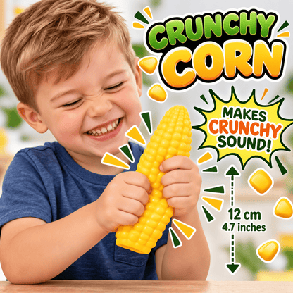 Crunchy Corn Squishy Stress Toy - Tiny Tots Boutique