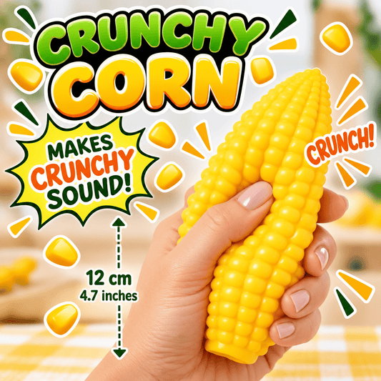 Crunchy Corn Squishy Stress Toy - Tiny Tots Boutique