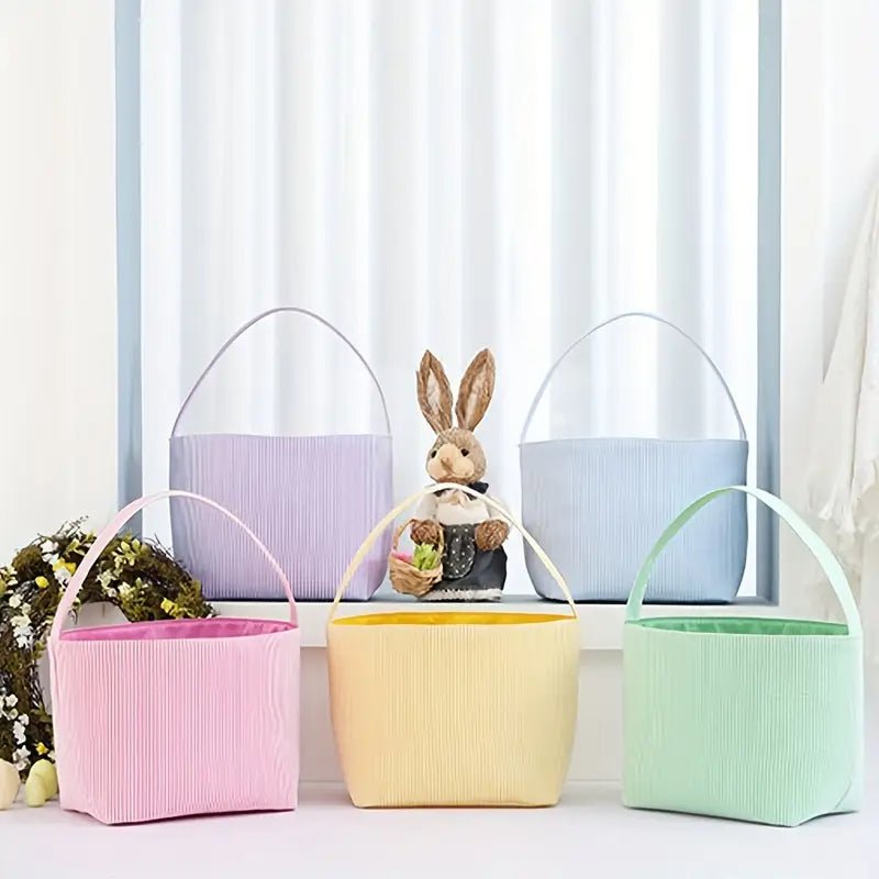 Custom Embroidered Easter Basket - Eggs Trio - Tiny Tots Boutique