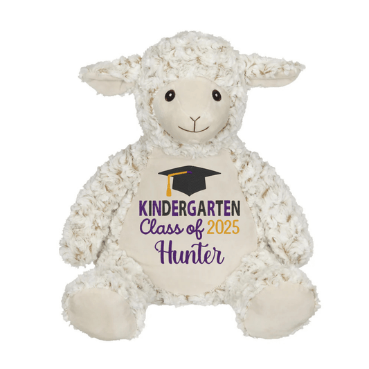 Custom KINDERGARTEN Graduation Stuffed Animal - Tiny Tots Boutique