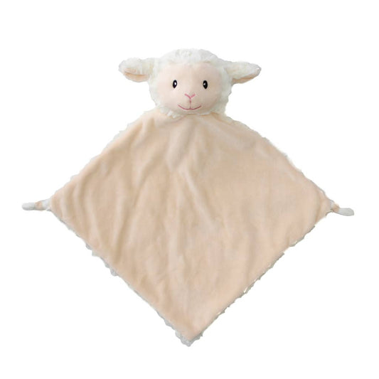 Custom Lamb Lovey - Cream - Tiny Tots Boutique