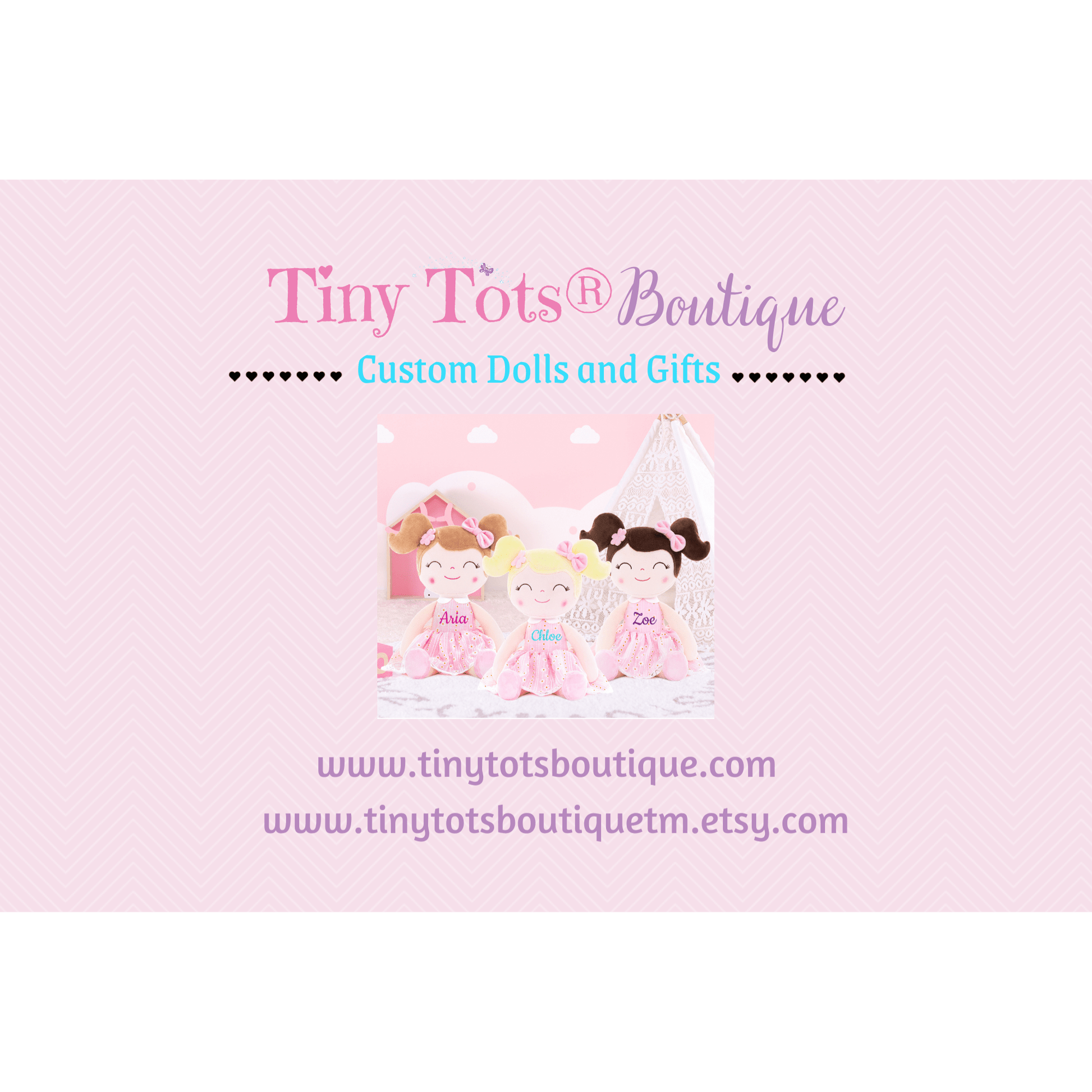 Custom listing for Andrea - Tiny Tots Boutique