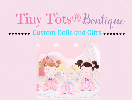 Custom Listing for Ashley _ Please add vinyl name to my doll - Tiny Tots Boutique